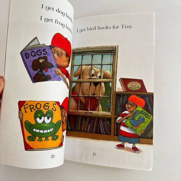 2/$6 Tiny Goes to the Library book by Cari Meister, Penguin Young Reader (Paperb - Picture 2 of 9